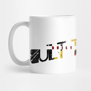 vintage typo Built To Spill Mug